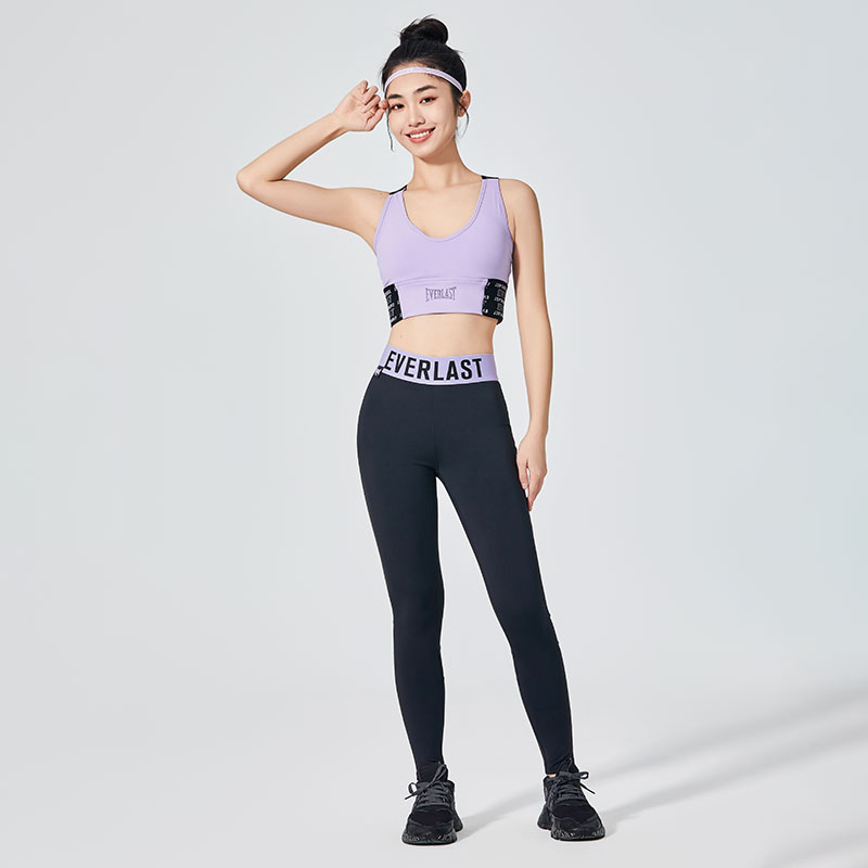 EVERLAST Emakumeen Sexy Beltza Grenadine Kirol Leggings